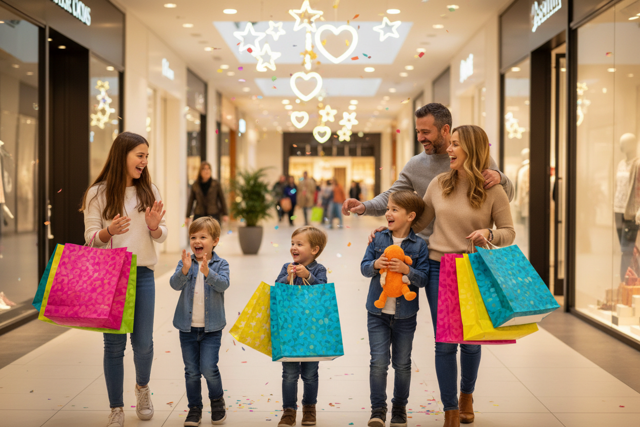 HAPPY SHOPPING FOR ALL FAMILLY